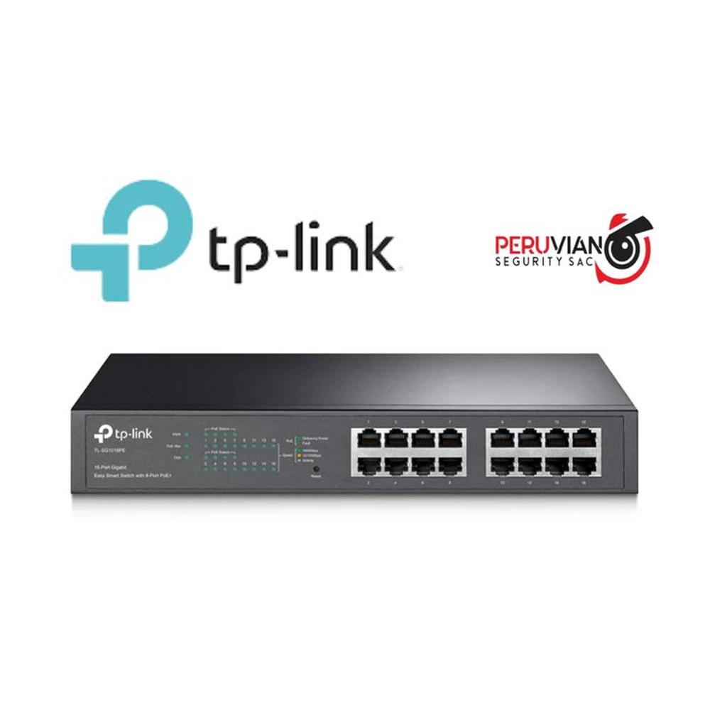 Switch Tplink TP-TL-SG1016D de 16 Puertos Gigabit