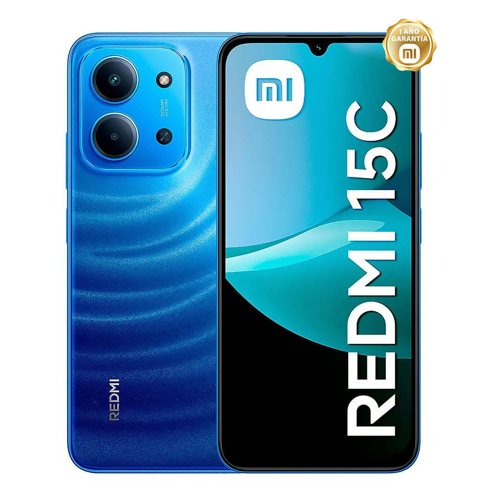 Celular XIAOMI Redmi 15C Moonlight Blue 4GB RAM 256GB ROM
