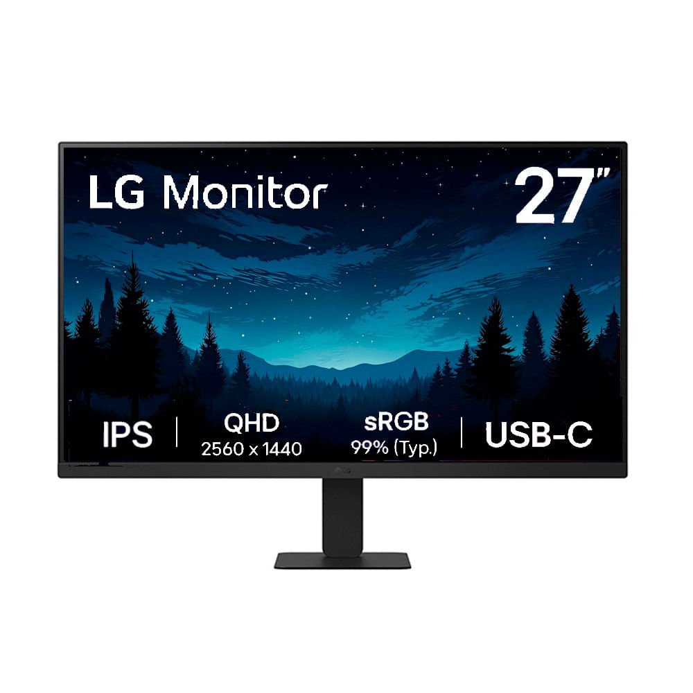 Monitor de 27 pulgadas LG 27U631A-B QHD IPS 100 Hz con USB-C