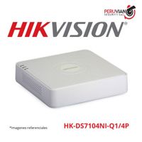 NVR 4CH + 4 PUERTOS POE. Hasta 4Mp HK-DS7104NI-Q1/4P