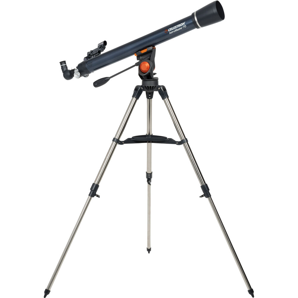 Celestron AstroMaster 70AZ telescopio refractor 70mm f/13 ideal para observación astronómica