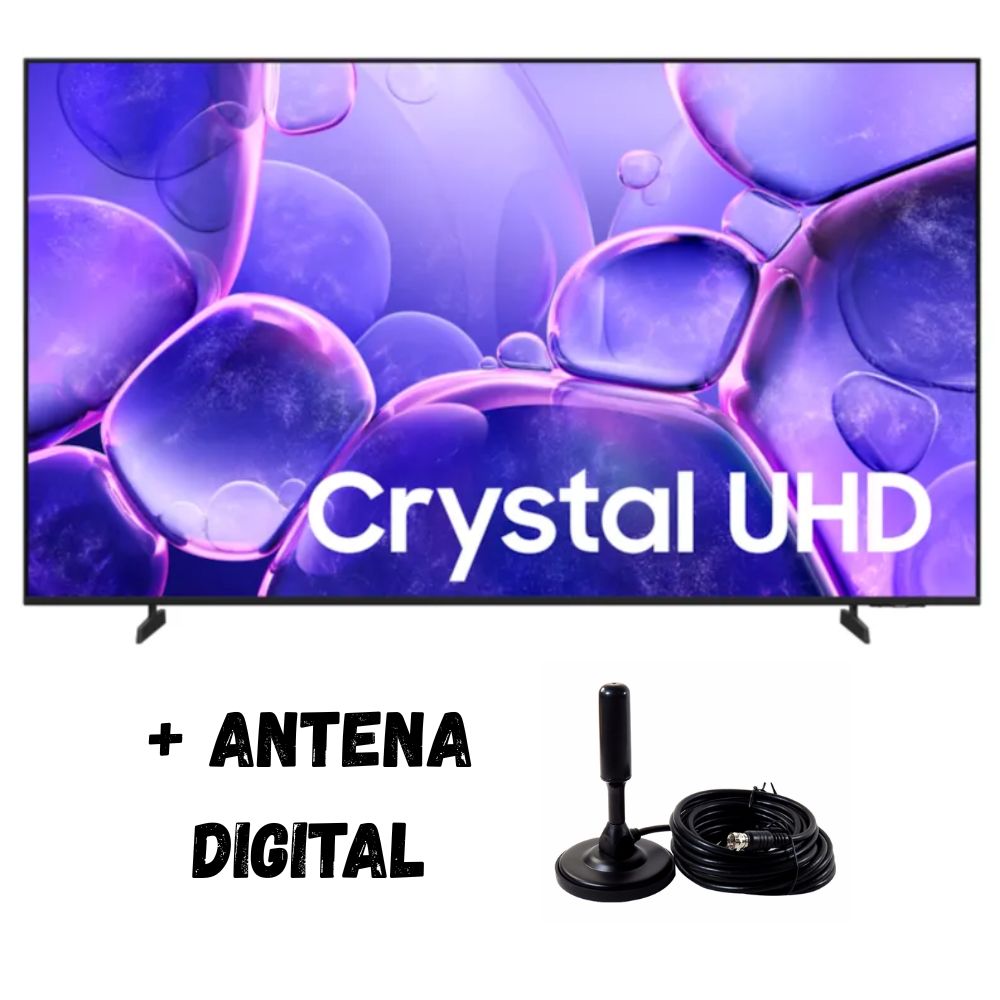 Televisor Samsung 65"" Crystal UHD 4K 65U8000F 2025 + Antena Digital