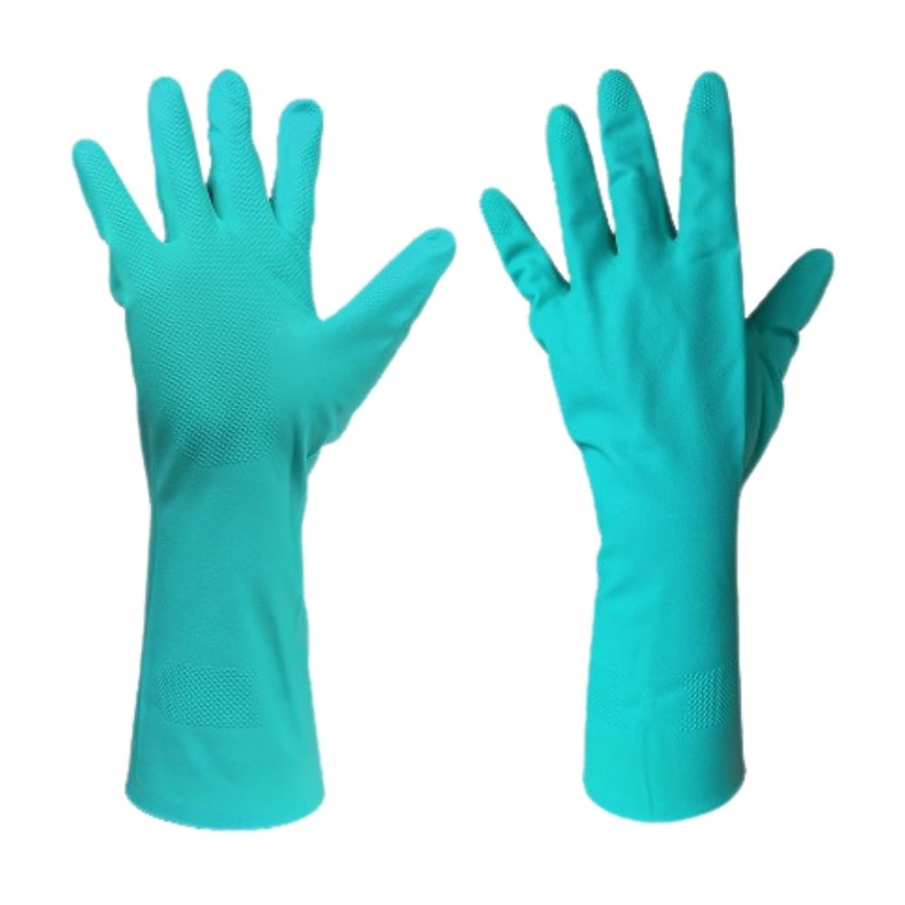 Guante de nitrilo Forrado T9 Verde Werken