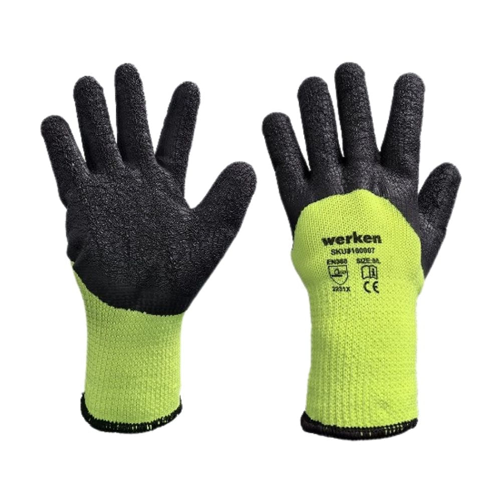 Guante para frío con palma Latex Werken