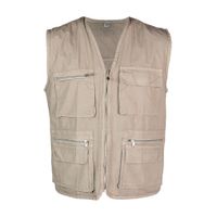 Chaleco de Trabajo Werken Paper Touch Beige Talla XL