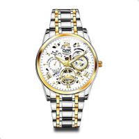Reloj Analogo Opk 8135 Acero Inoxidable Clásico Para Hombre