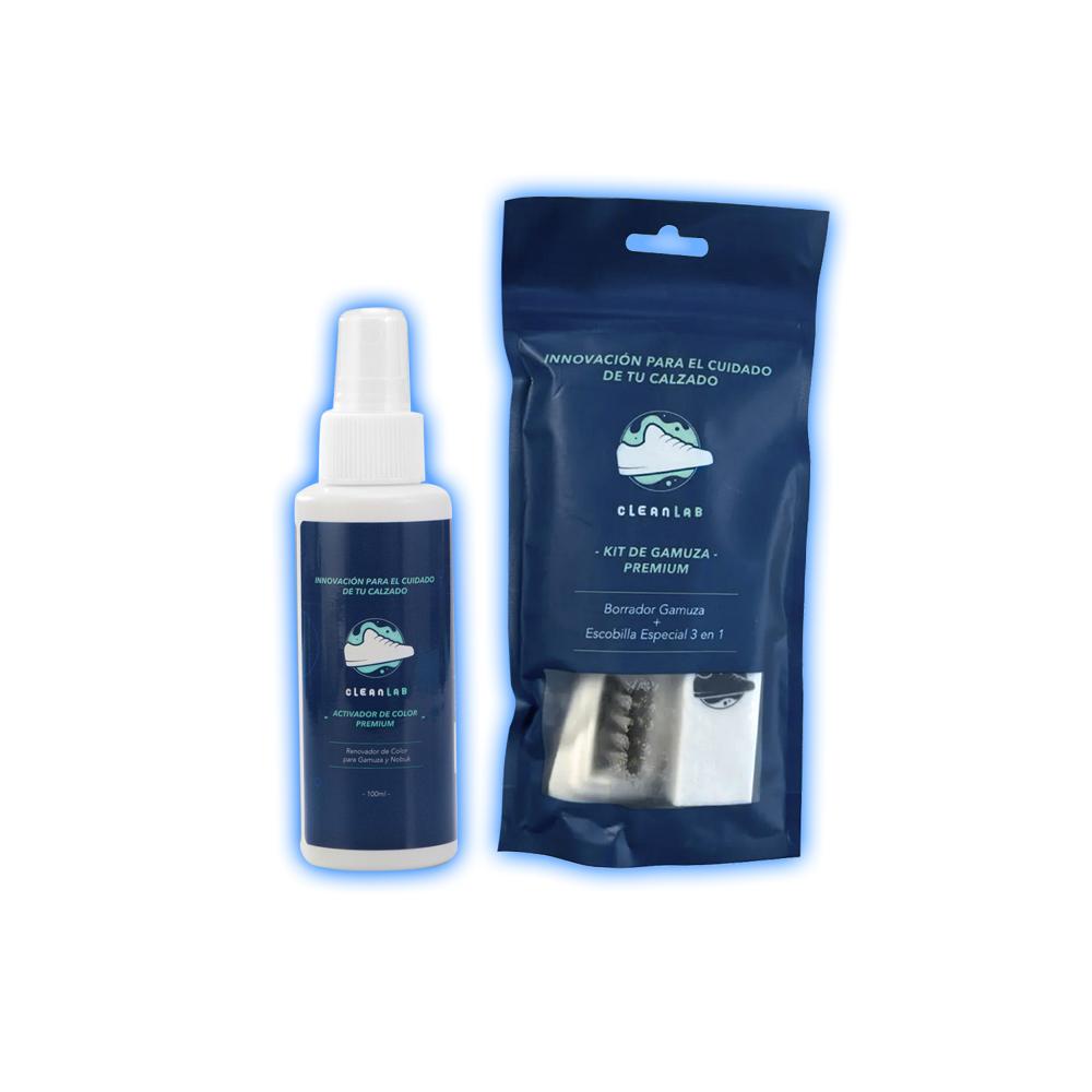 Pack Gamuza Duo - Kit limpiador de Gamuza y Activador de Color Premium