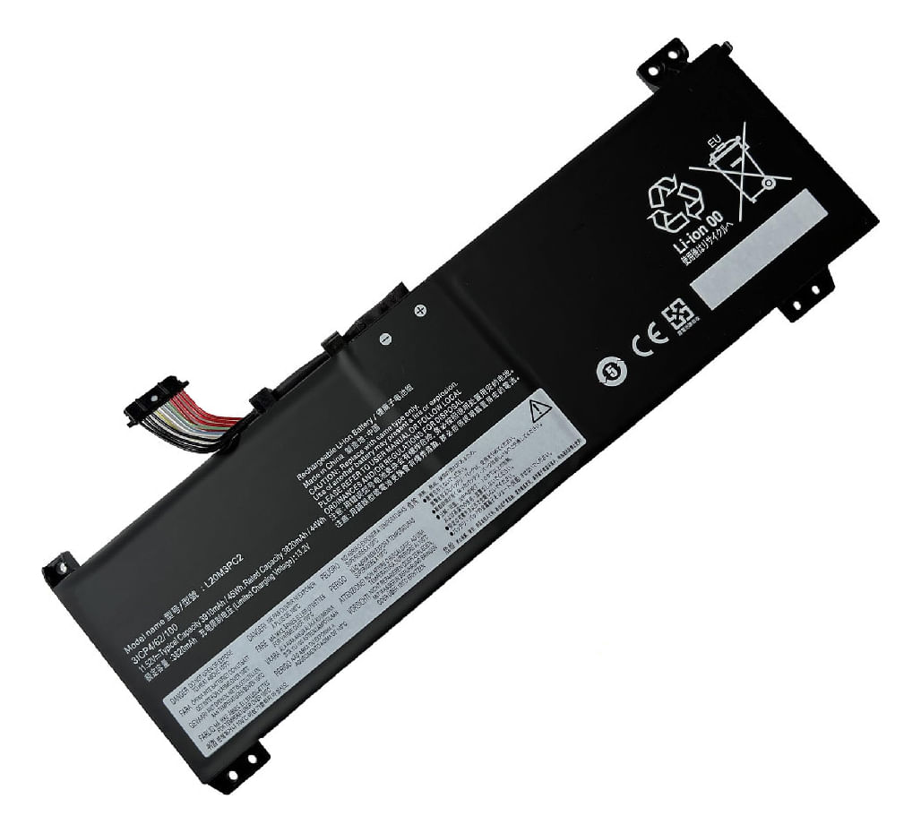 Bateria Genérica Compatible Para Laptop Lenovo L20c3pc2 L20m3pc2 45Wh 11,52V 2 Celdas