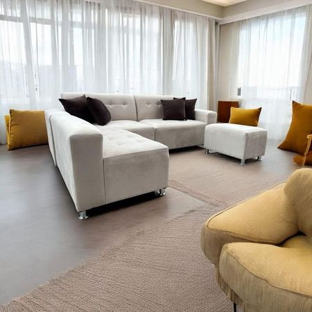 SILLON SECCIONAL PARADISE IVORY 4 PIEZAS