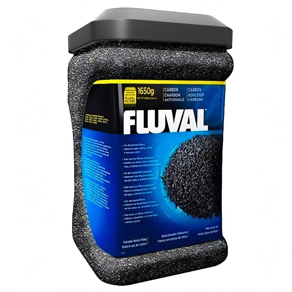 Carbón activado alto grado Fluval x 1,550 gr. Hagen