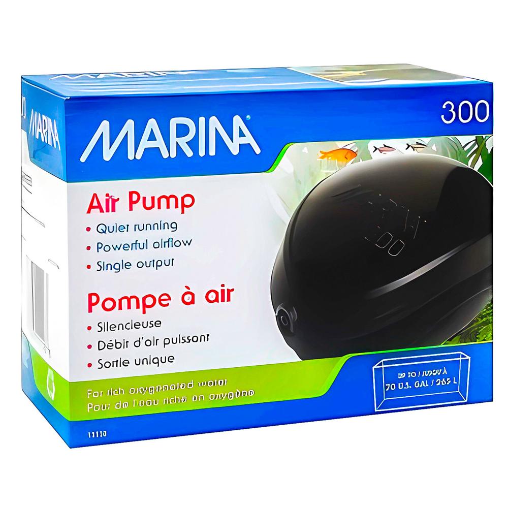 Bomba aire Marina 300, De 150 a 265 lt 125 l/h 1 sali. Hagen
