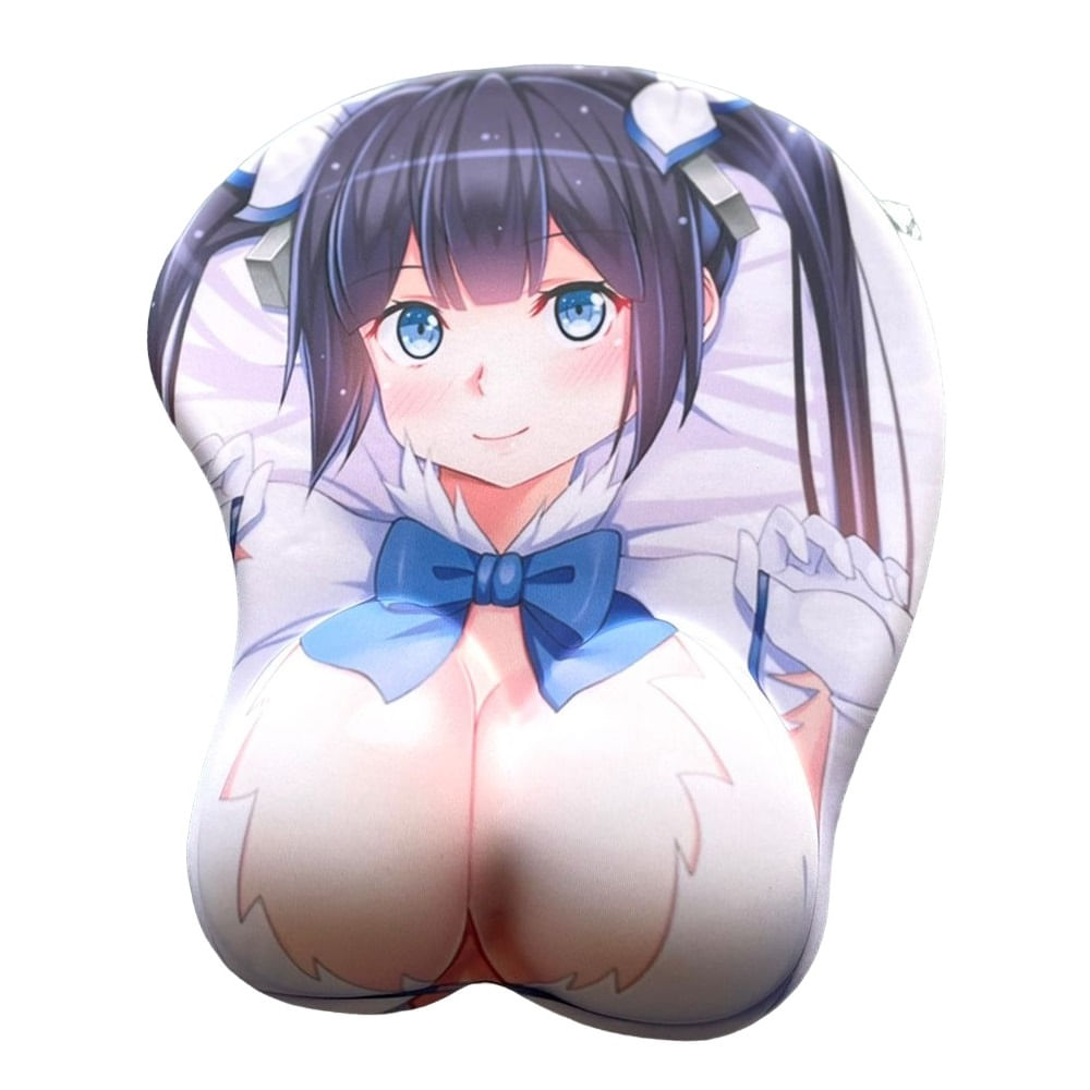 Mouse Pad 3D Almohadilla Ergonómico Antideslizante Anime