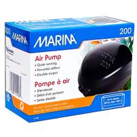 Bomba aire Marina 200, De 125 a 225 lt 2x90 l/h, 2 sa. Hagen