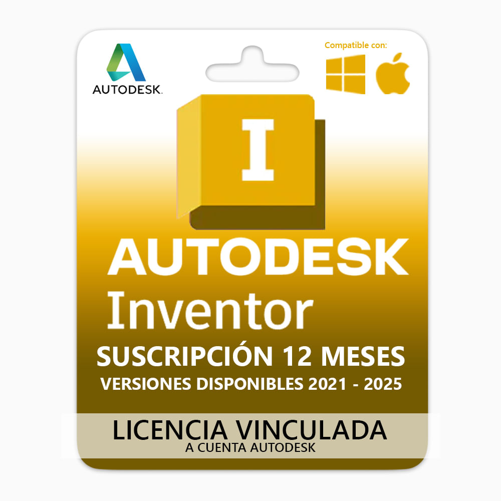 Licencia de Inventor Suscripción 1 Año