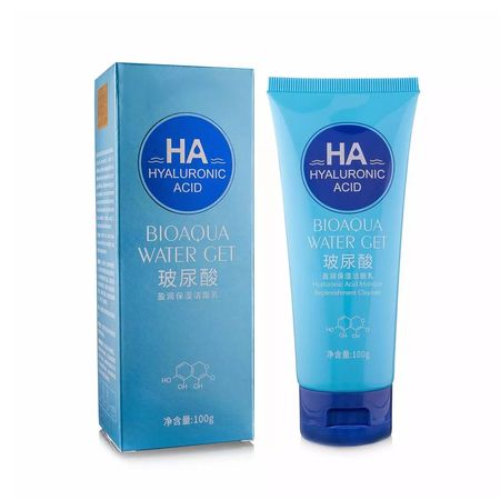 Gel Limpiador Facial de Acido Hialuronico Bioaqua