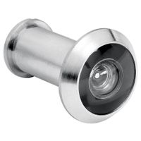 Mirilla de seguridad acabado cromo mate, Hermex 43674