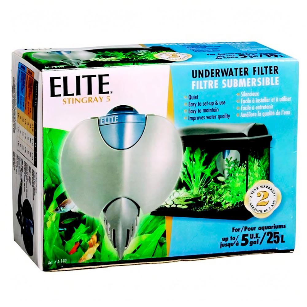 Elite Stingray 5, 145 lph, acuarios hasta 19 litros Hagen