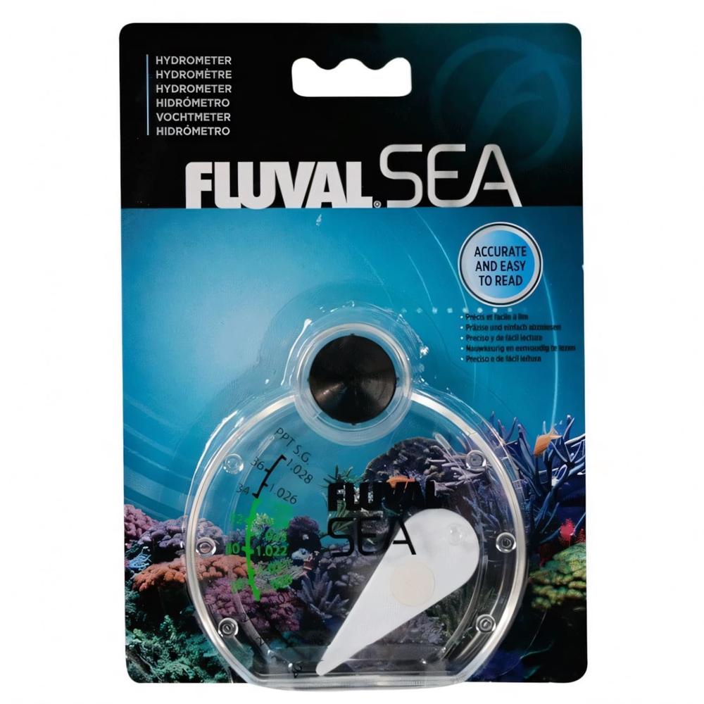 Hidrómetro mide nivel de sal en acuarios agua salada Hagen