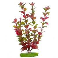 Planta De Plastico RED LUDWIGIA 12 pulgadas (30.5 cm.) Hagen