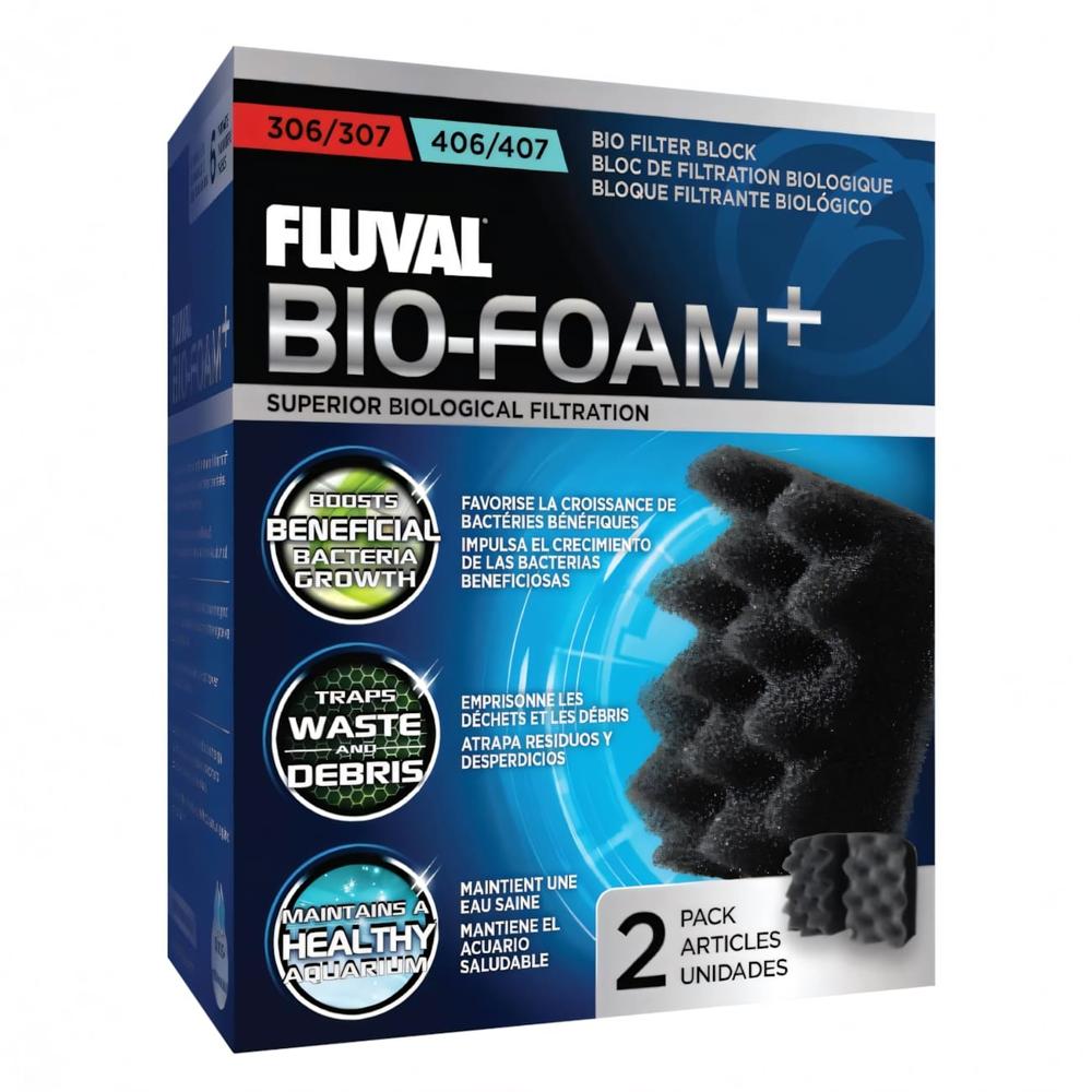Bio esponja filtro Fluval 306/307 y 406/407 x 2 unida. Hagen