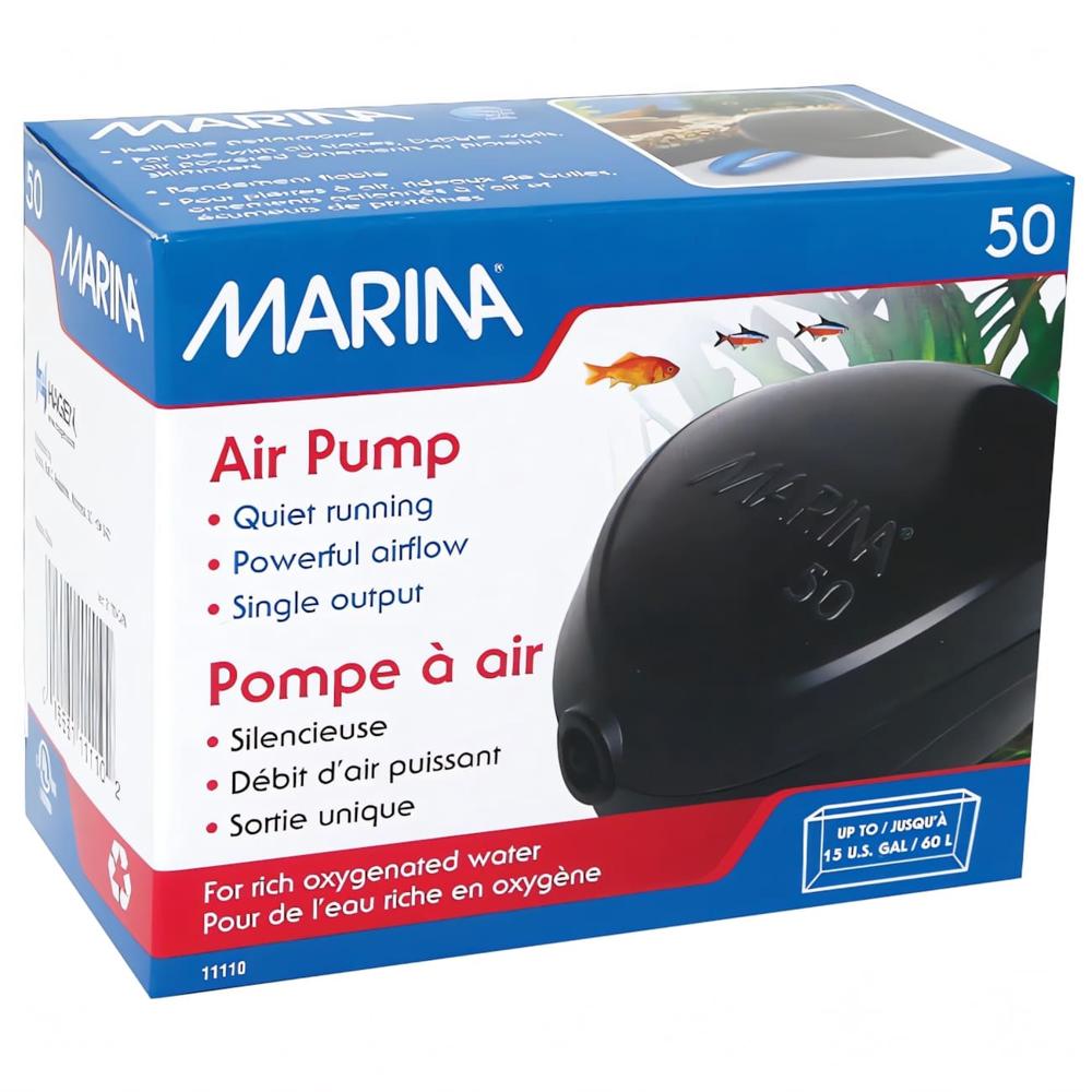 Bomba aire Marina 50, 10 a 60 lt., 50 l/h, 1 salida Hagen