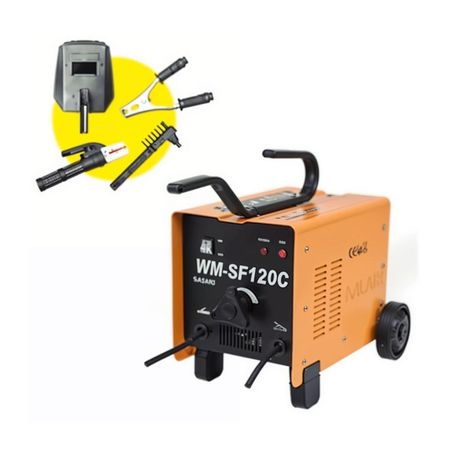 Máquina De Soldar Mma 220v 80-200a Con Ruedas Soldadura