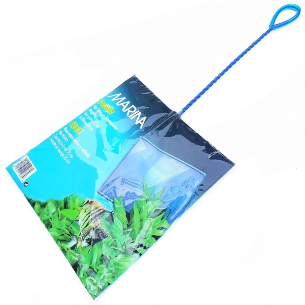 Red de nylon de 25 cm. ( 10" ) - mango de 35 cm.  Hagen