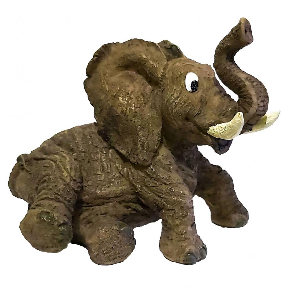 Adorno Para Acuario Animales Marina Zoo Elefante Hagen