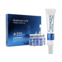 Crema Facial Eliminadora de Acné + Ampoyas Faciales B6 con AH.