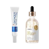 Crema Facial Eliminadora de Acné + Serum Facial France 24K.