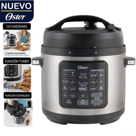 Multiolla Turbo Oster DiamondForce 14 Funciones 5.7 L CKSTPCECT57DF.