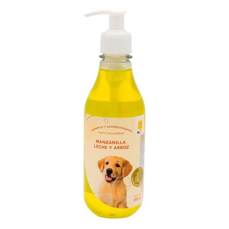 Shampoo & Acondicionador Manzanilla y Leche 350 ml - PETLINE