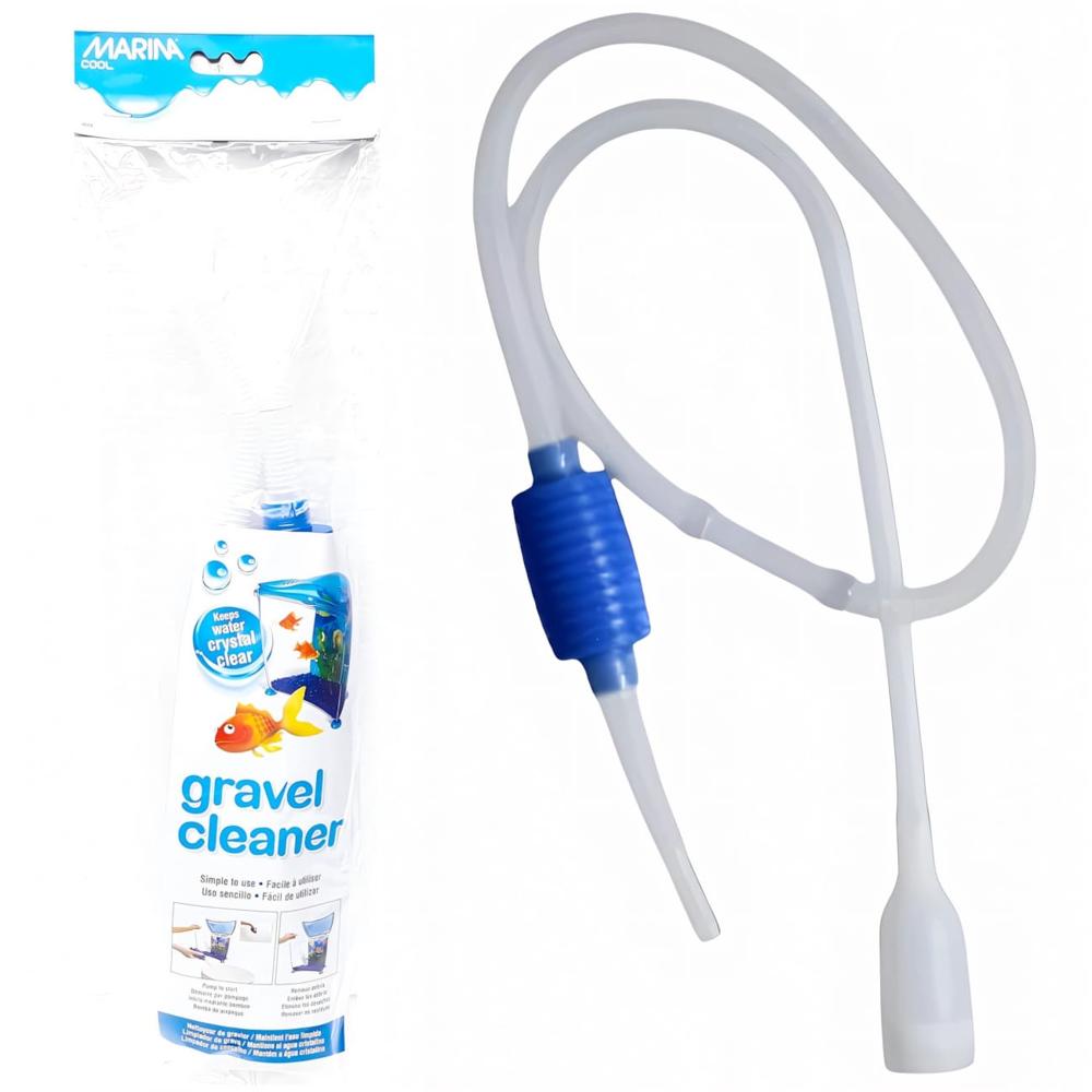 Aspirador mini Sifon grava acuarios chicos Marina Cool Hagen
