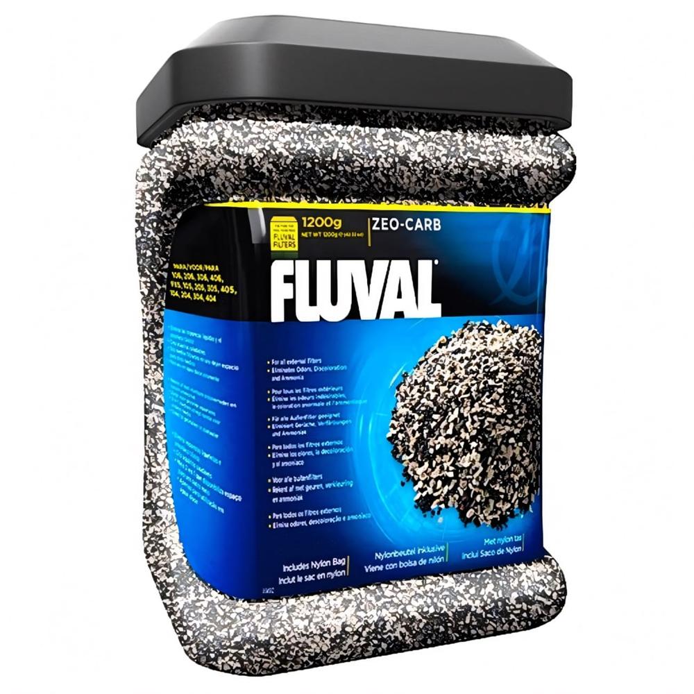 Carbón activado y antiamoniaco Fluval x 1,200 gr. Hagen