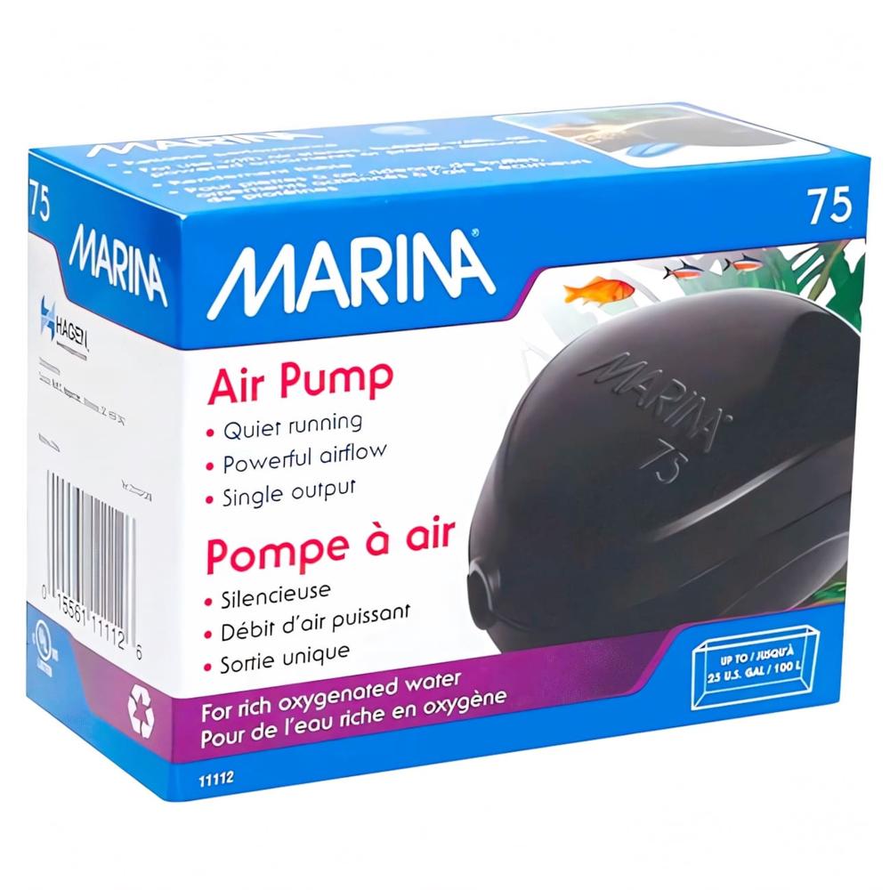 Bomba aire Marina 75, De 50 a 100 lt., 60 l/h, 1 salida