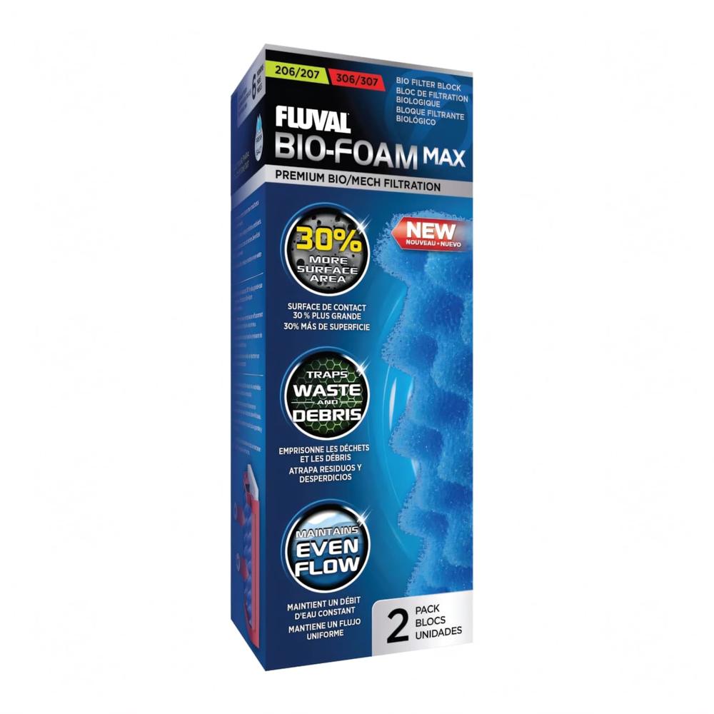 Bio esponja MAX para filtro Fluval 206/207 y 306/307 x 2 unidades