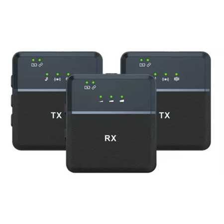 Microfono Inalambrico Solapa Tipo C Sx9 Doble Audio Para Smartphone