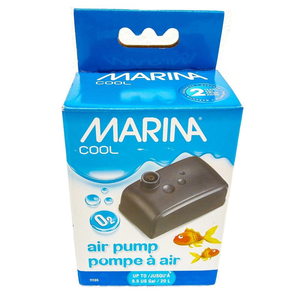 Bomba aire Marina Cool, hasta 20 lt. 1.5 wats 1 salida Hagen