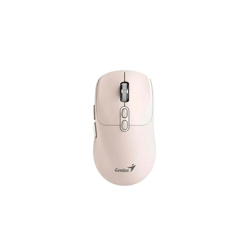 Mouse Genius NX-8080S Dual Wireless/Bluetooth Silent Milk