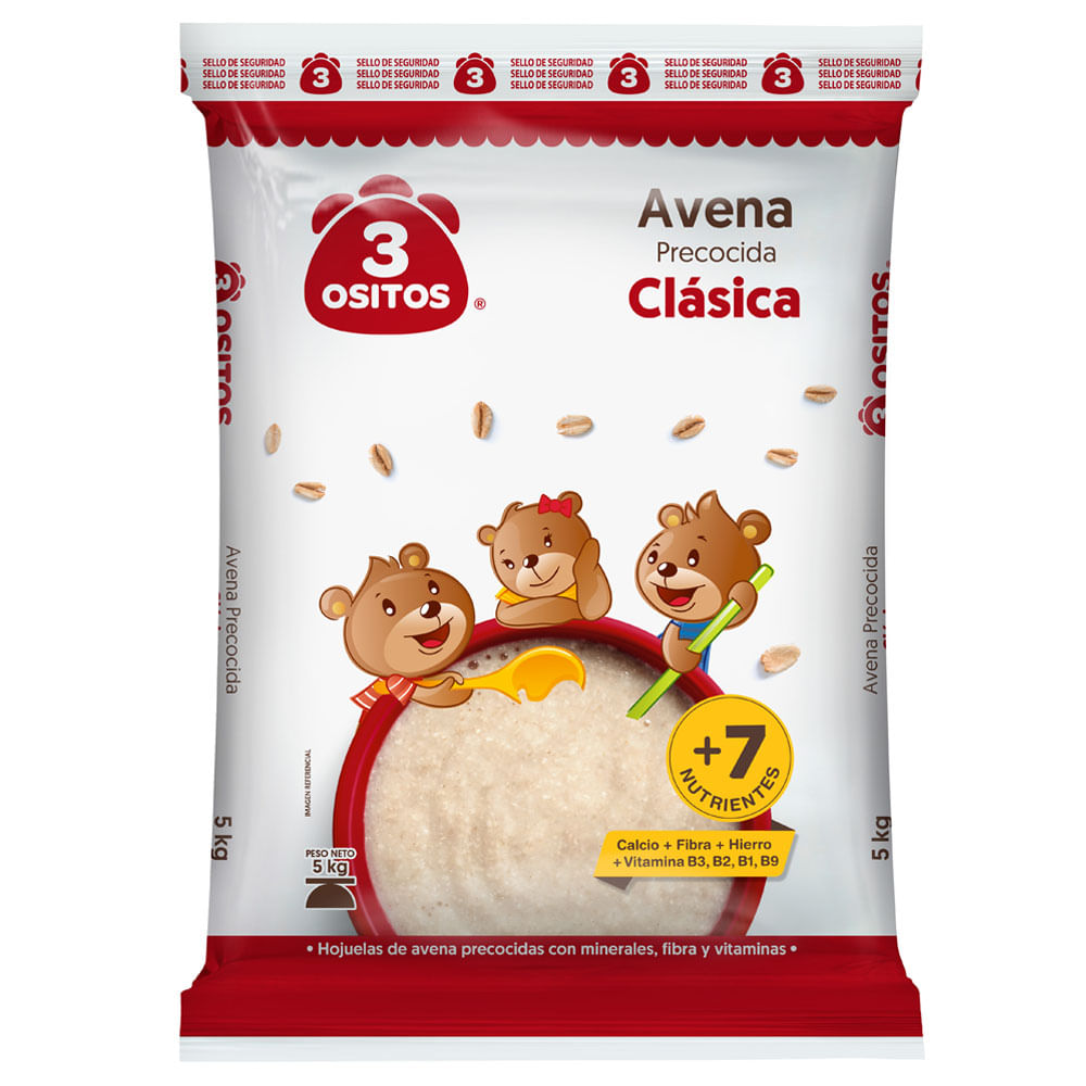 Avena Granel 3 OSITOS Bolsa 5Kg