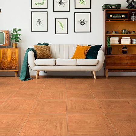 Piso Cerámico Maderado Merida 45x45cm 2.23m2 Celima