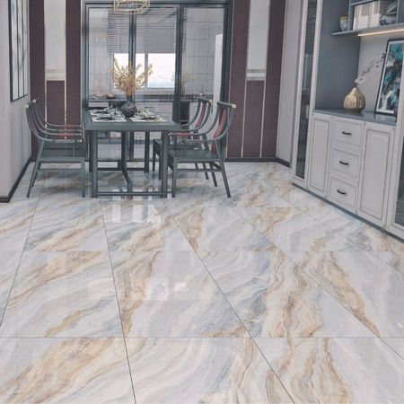 Piso Gress Marmolizado Marrón 120x60cm 2.16m2 Orange