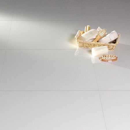 Piso Porcelanato Liso White Nano 60x60 cm Caja: 1.44m2 Orange