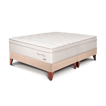 Cama Europea Royal Prince Queen Champagne Paraiso