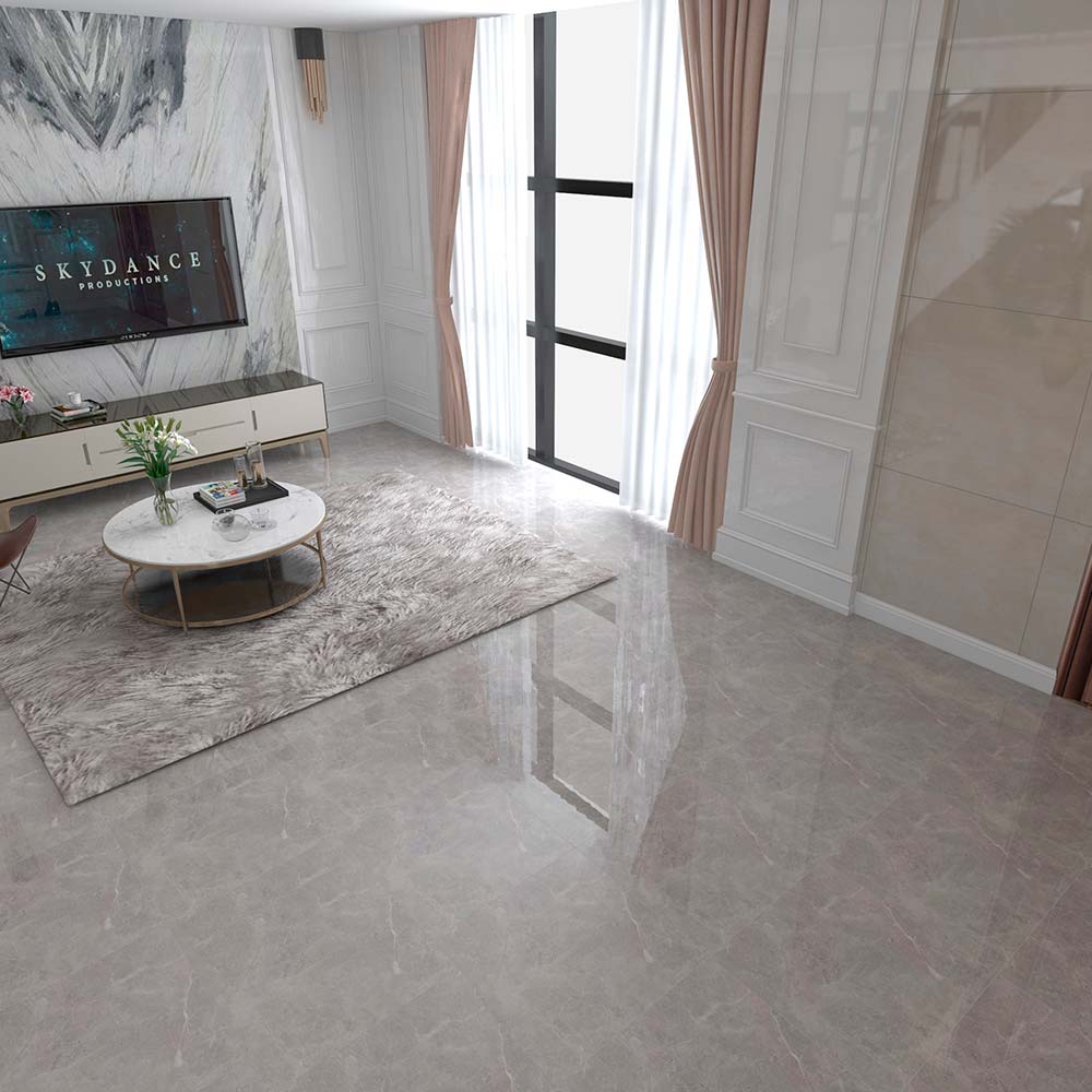 Piso Porcelanato Marmolizado vitrificado Florencia 60x60cm 1.44m2 Orange
