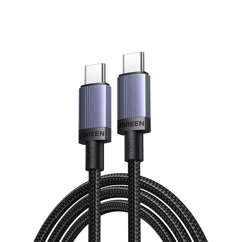 Cable Ugreen USB-C a USB-C PD 240W Carga Rapida 1m Negro L532-65907