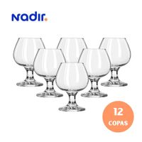 Copa Coñac 330ml Windsor Set X12 Nadir Vidrio Resistente