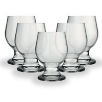 Vaso Copa para Agua Paulista 250ml de Vidrio, Set X6 Copas
