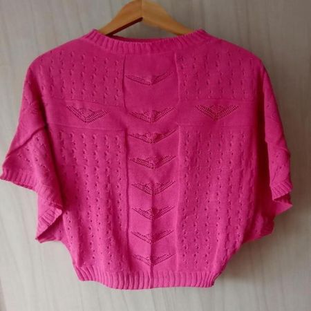 Chompa Calada Color Fucsia Mujer Mandalay Knits S/M Fucsia