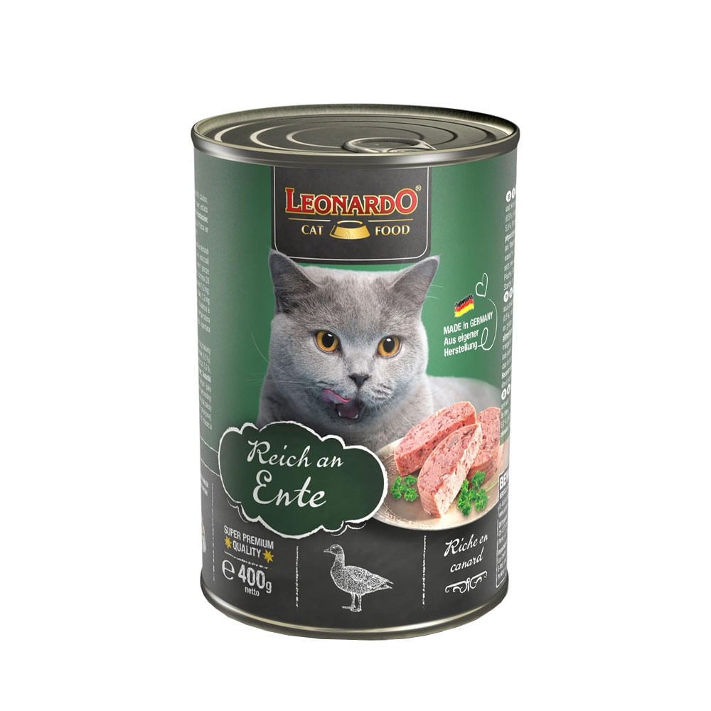 Leonardo Quality Selection con Pato Lata 400gr